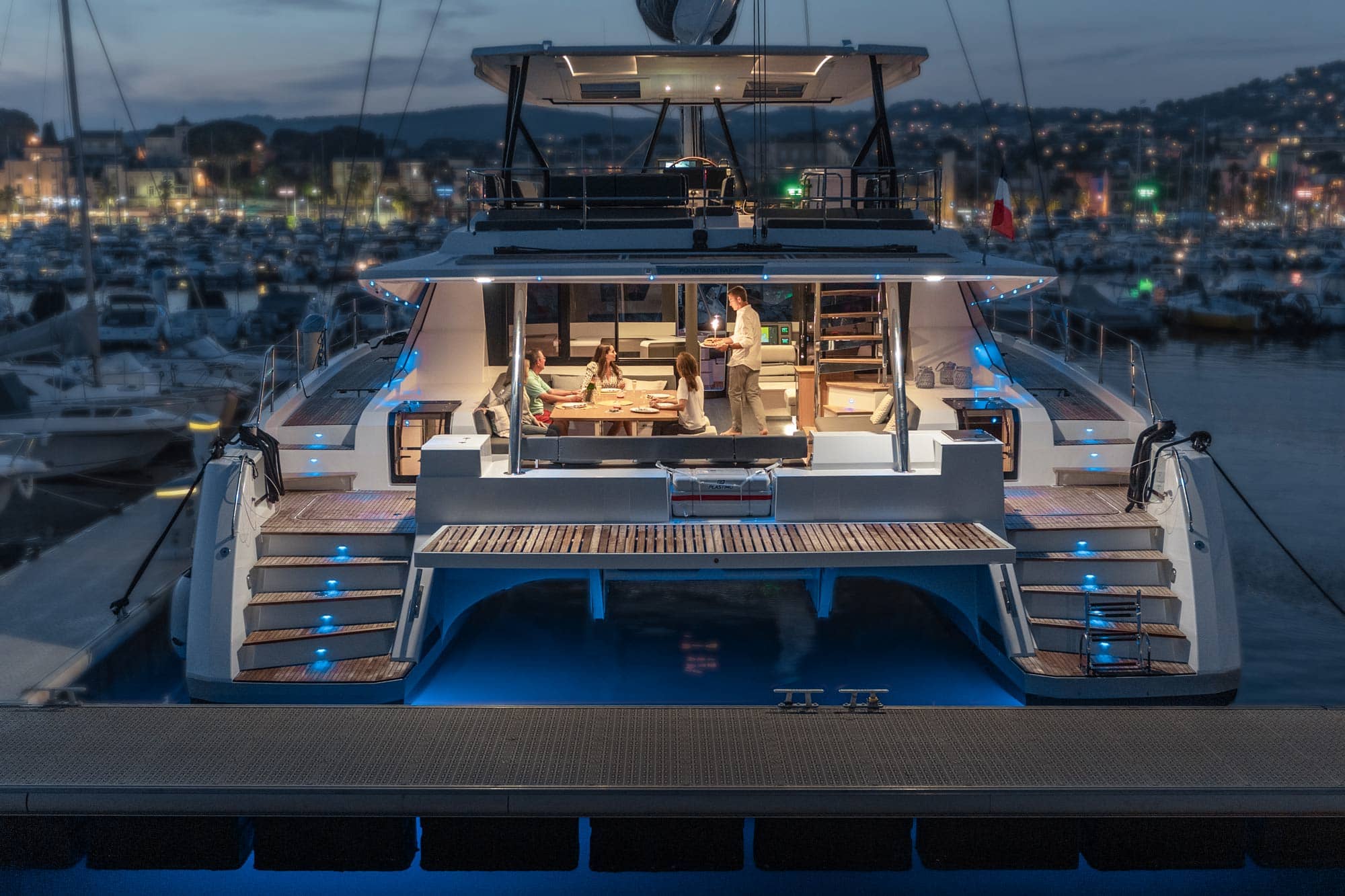 A Fountaine Pajot Samana 59 catamaran