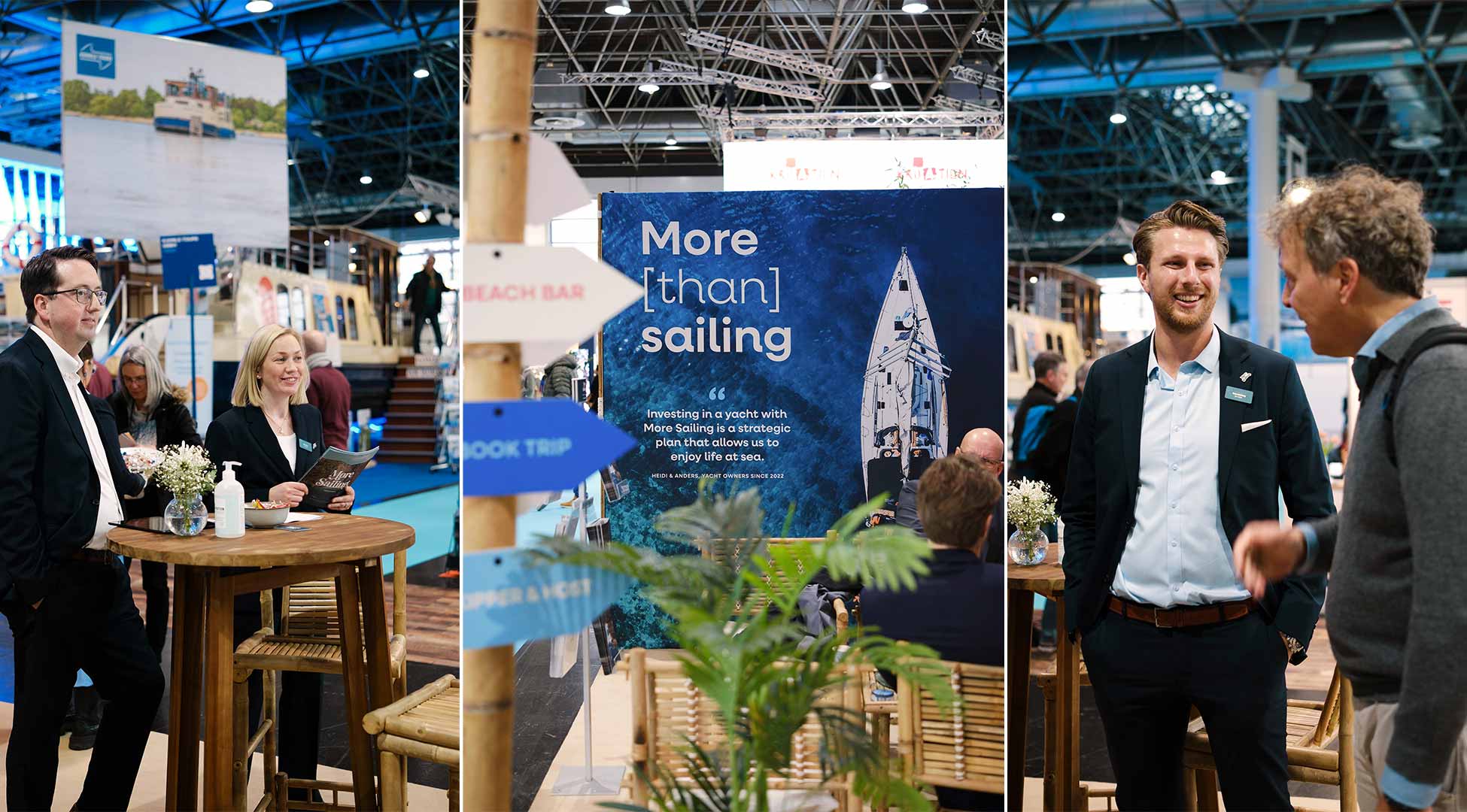 Våra säljare och medarbetare på mässan i Düsseldorf