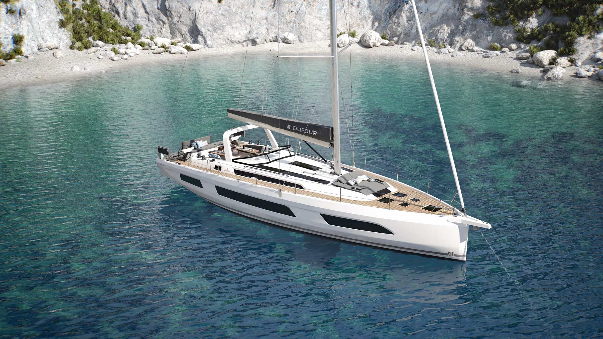 Dufour 54, monohull yacht